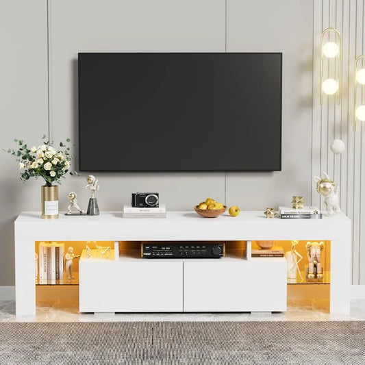 Modern LED TV Stand for Televisions up to 70 Inch