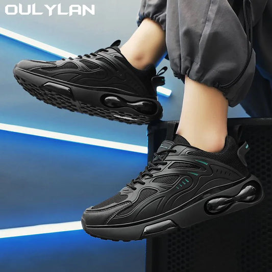 Black Shoes Men Casual Sneakers