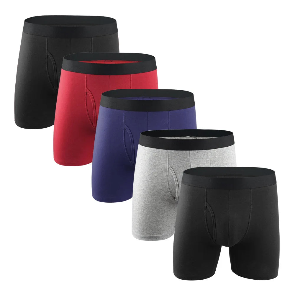 2024 Underwear Men Boxers Long