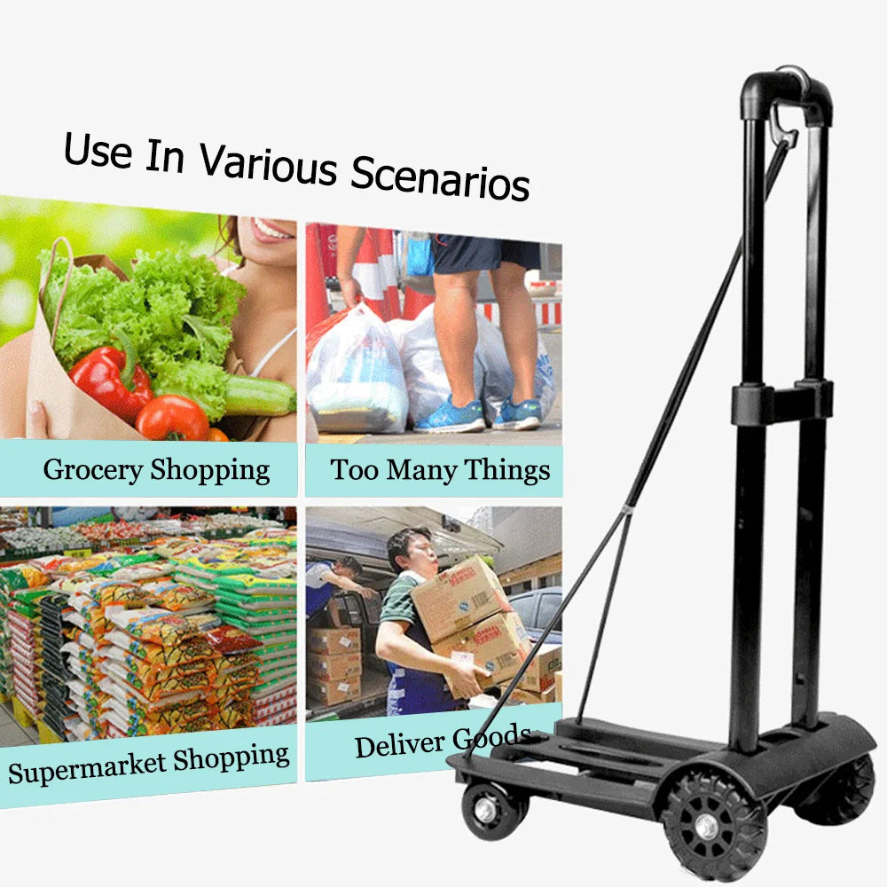 Heavy Duty Foldable Hand Cart Portable