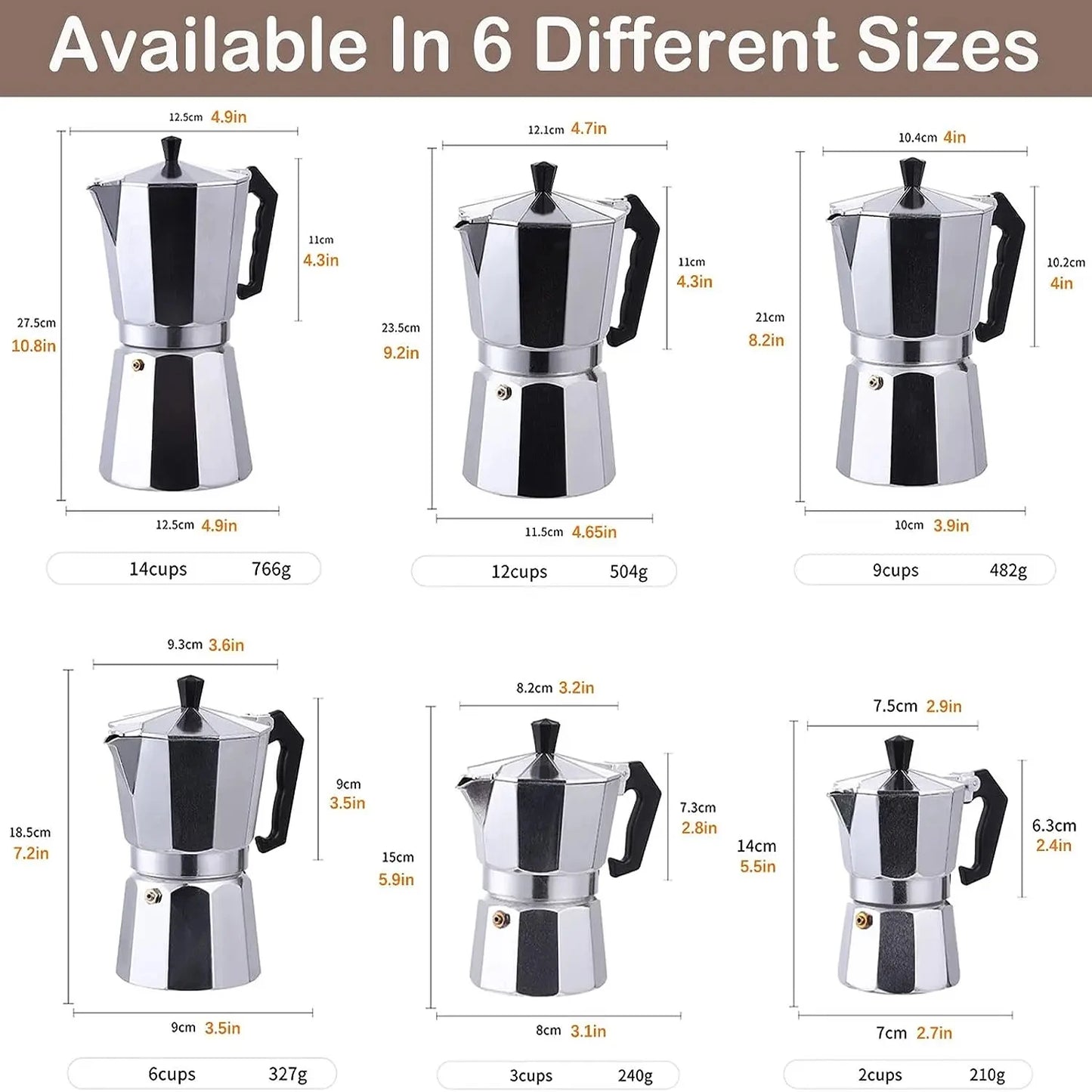 Coffee Pot Stovetop Espresso Maker