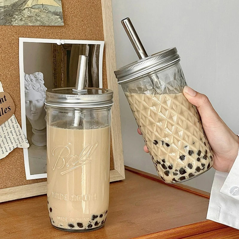 650ml Boba Milk Tea Glass