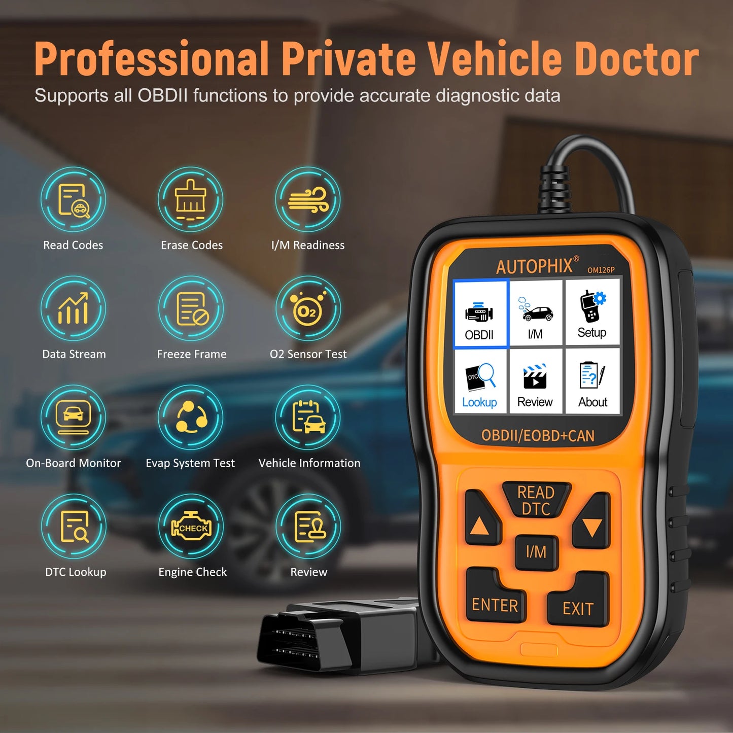 OBD2 Scanner Code Reader Automotive Scanner