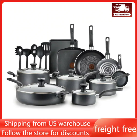 Nonstick Cookware Dishwasher Safe 20 Piece Set