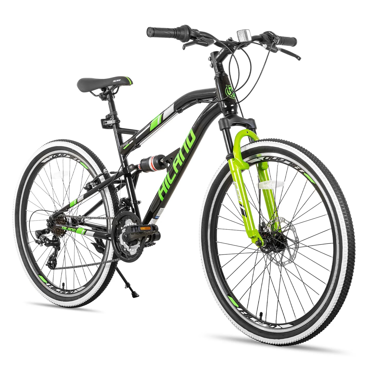 26 Inch Mountain Bike,Full-Suspension 21 Speeds