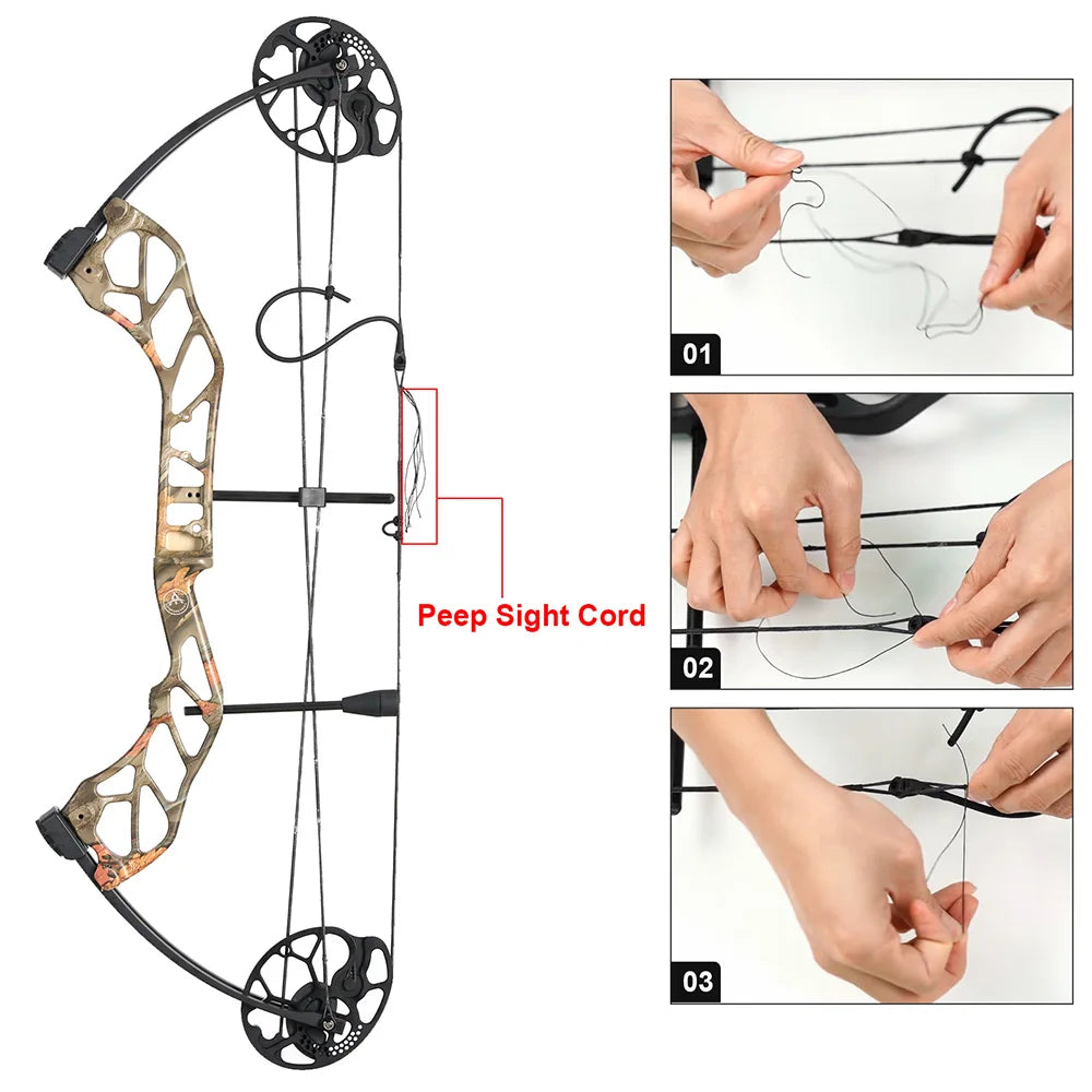 19-70LBS Compound Bow Set with Accessories