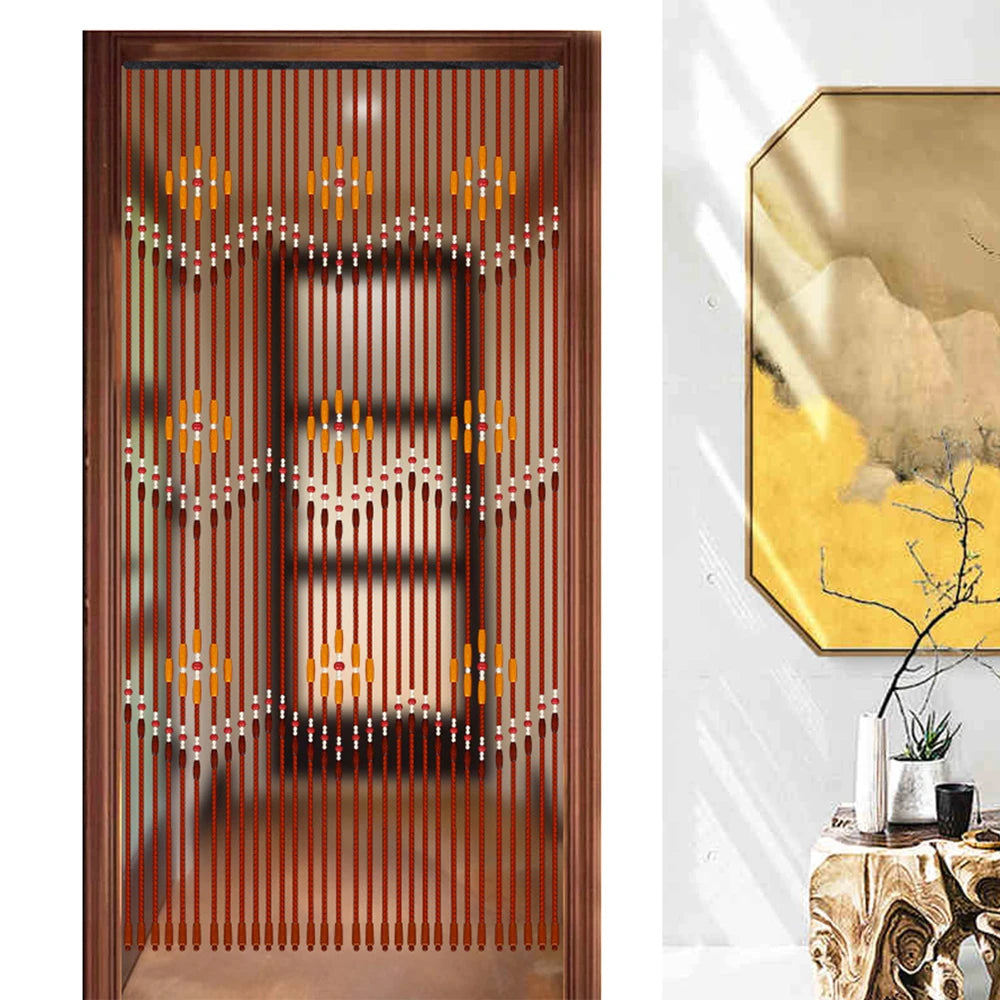 Wood Beads String Door Curtain