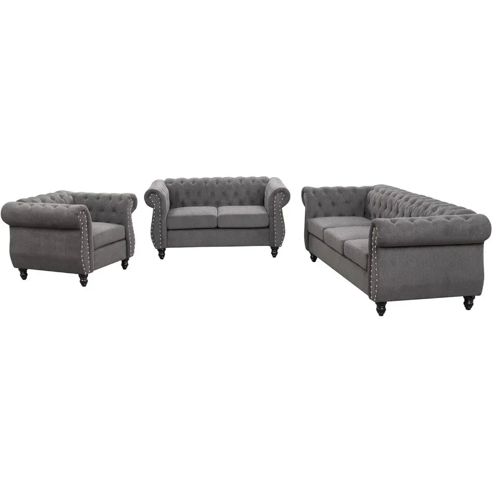 Modern 3-Piece Including Three-Seater