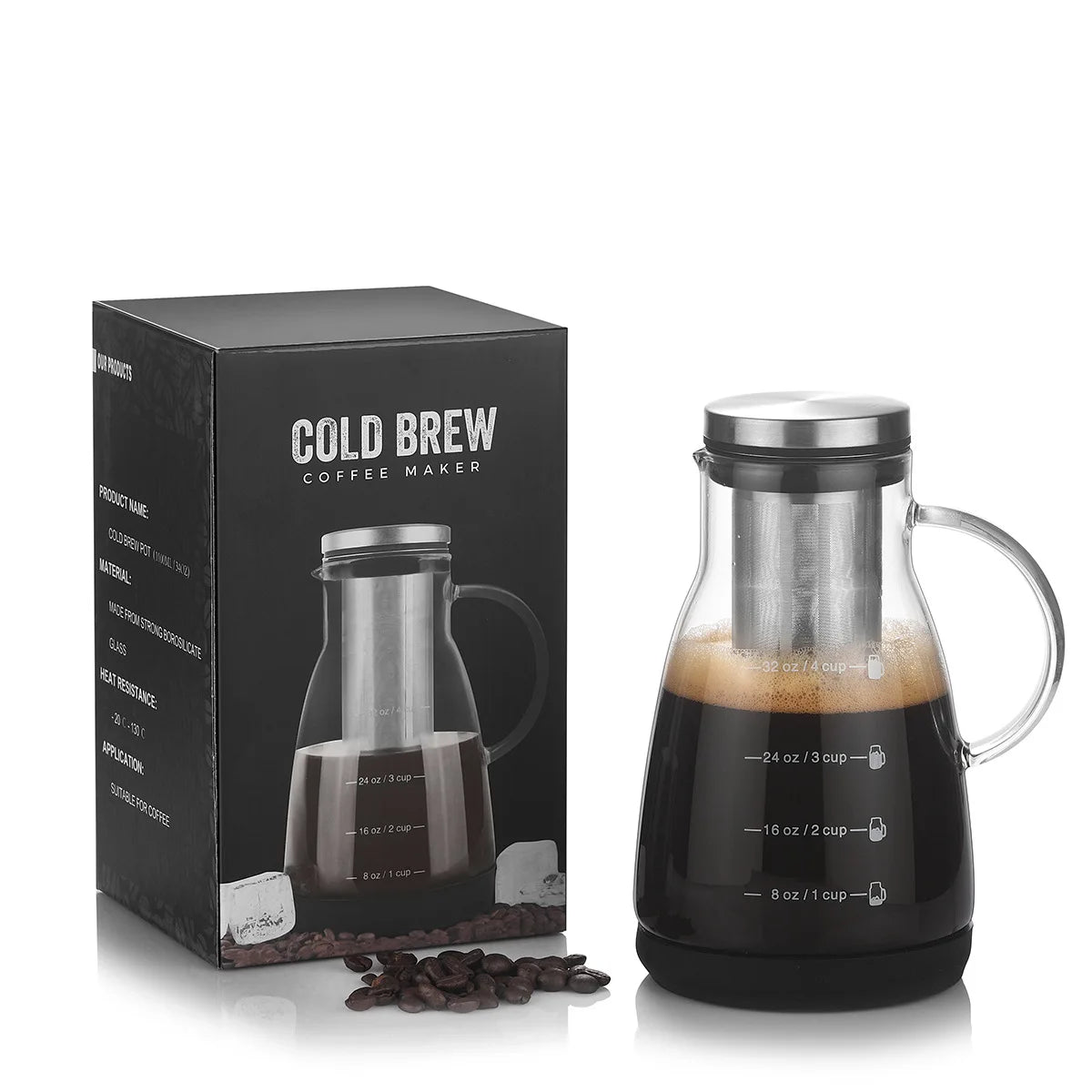 960ml Espresso Maker Cold Brew