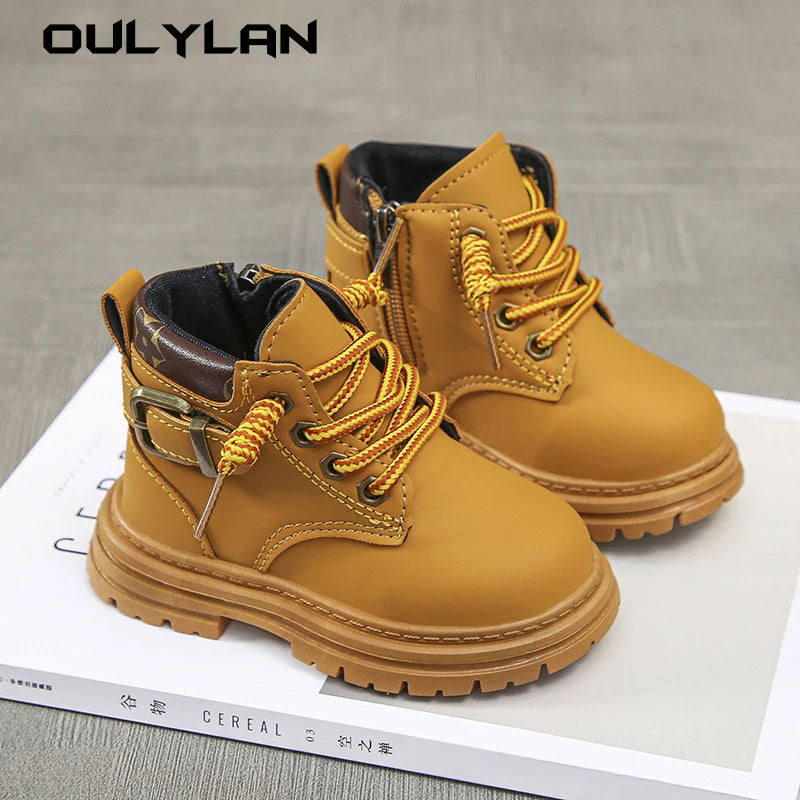 Children's Boots 2024 Boys Short Boots