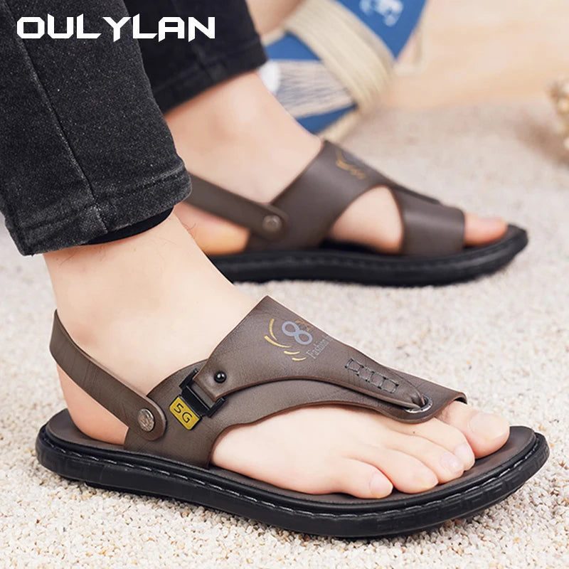 2024 Fashion Breathable Men's Slippers