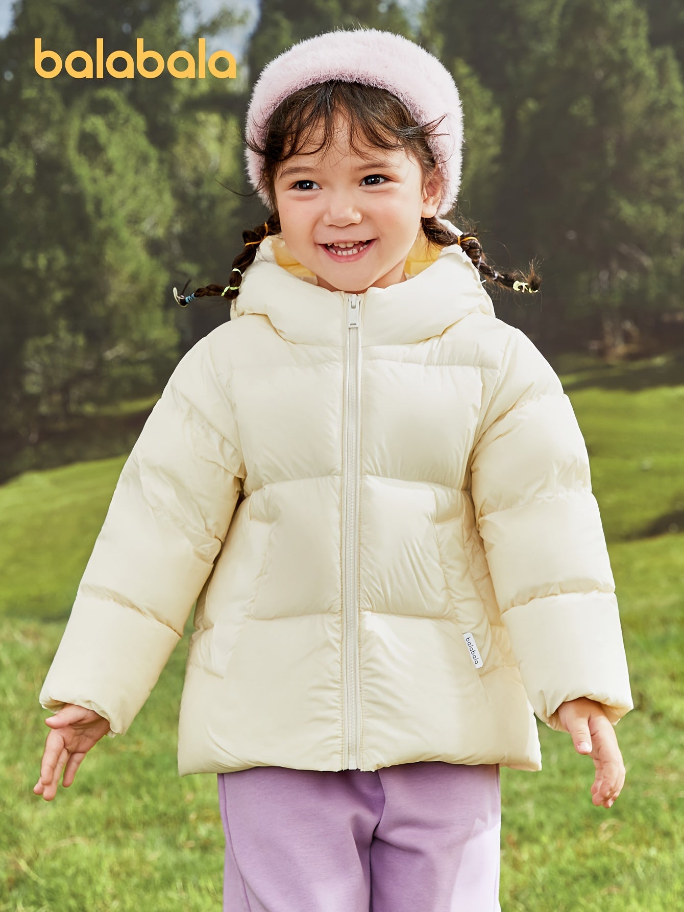 Baby Girl Down Jacket For Winter