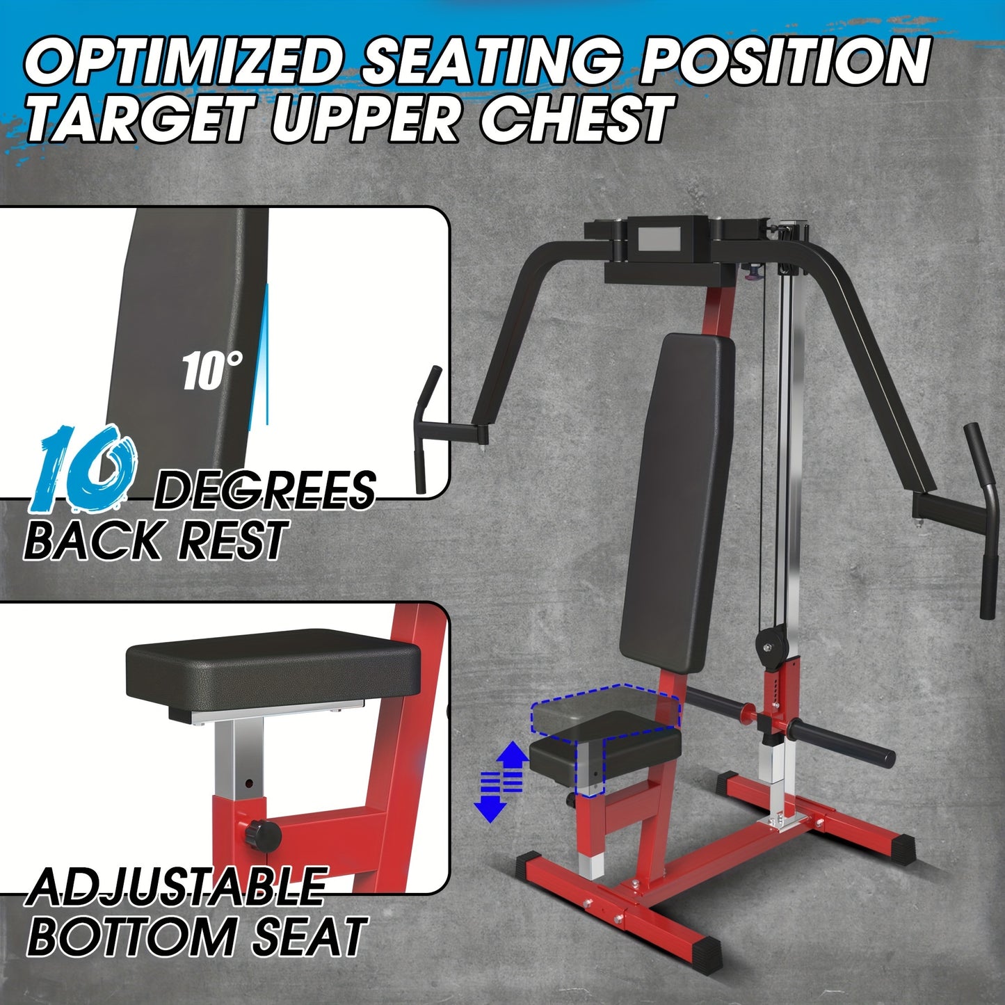 Chest Fly and Reverse Delt Machine