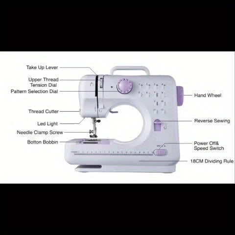 Portable  Multifunctional Home Sewing Machine