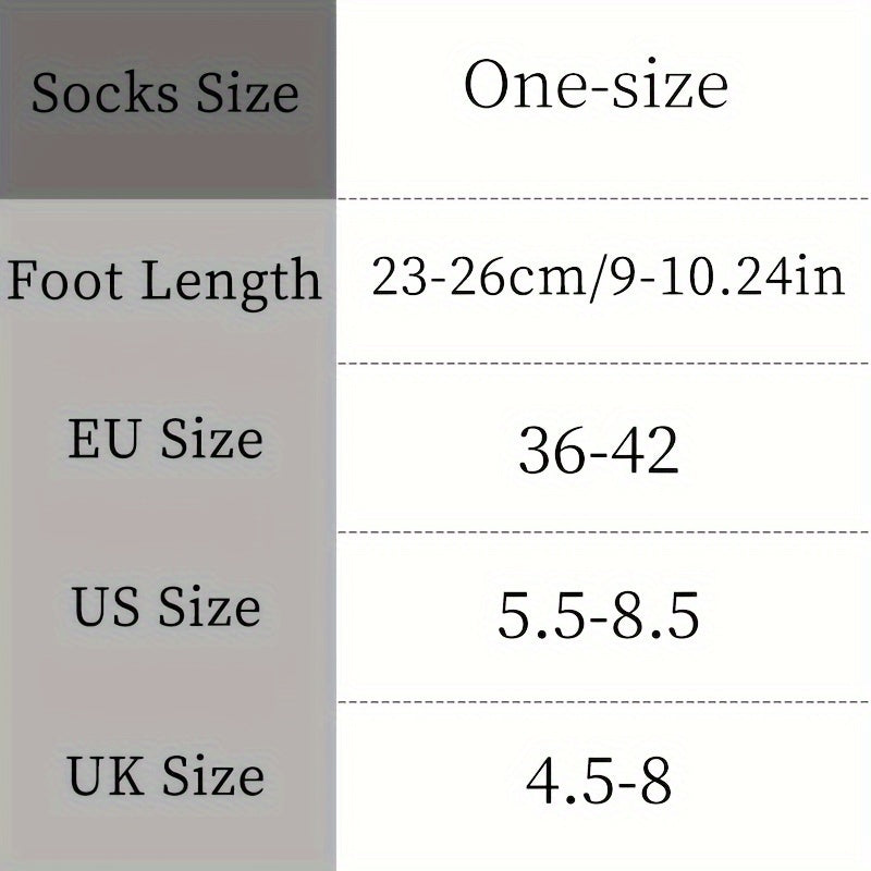 10 Pairs Cute Smiling Face Socks