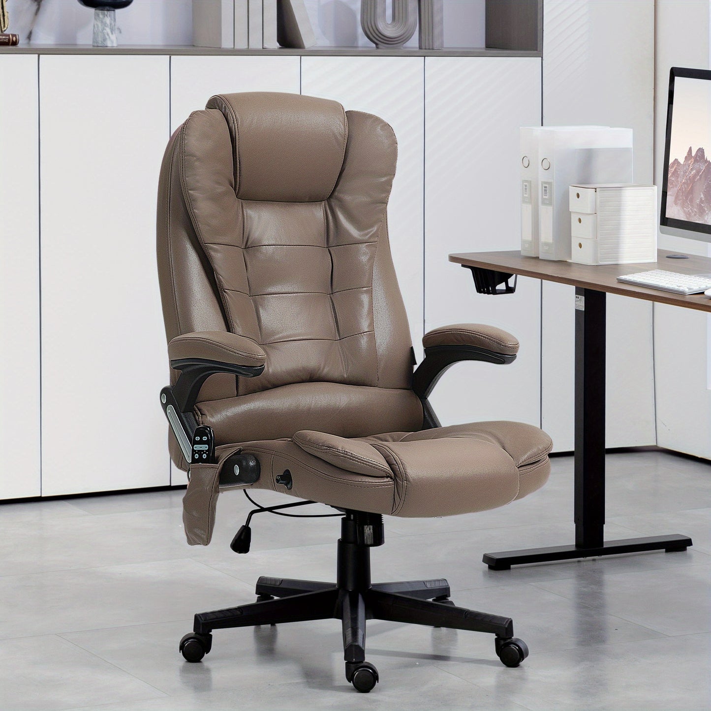 6 Point Vibrating Massage Office Chair with Heat