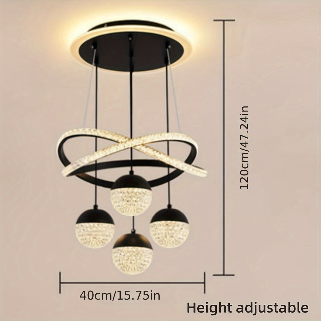 Modern LED tri-color variable light